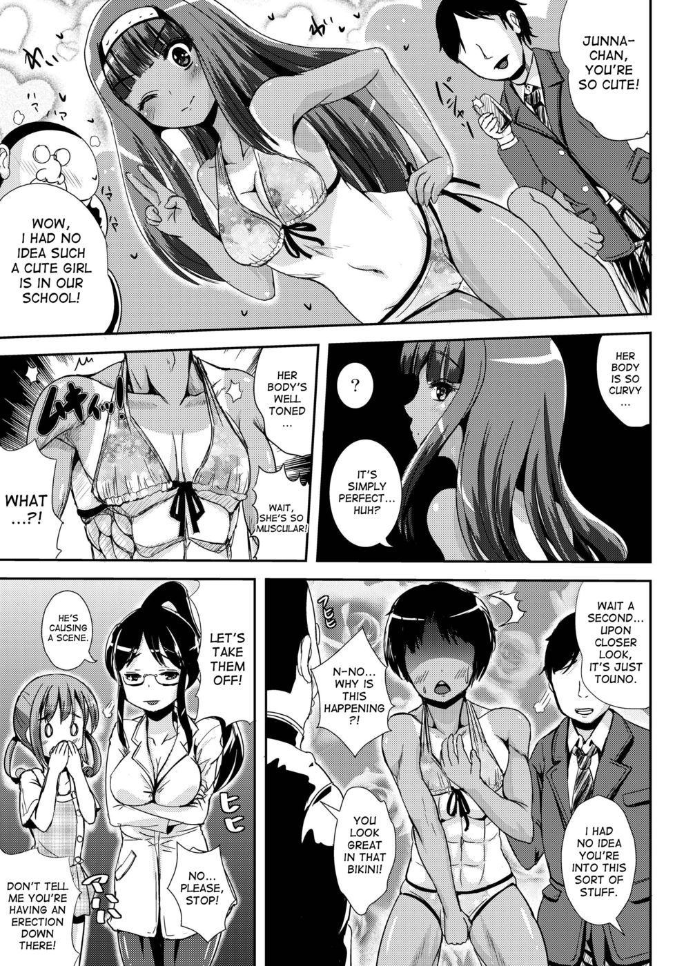 Hentai Manga Comic-Asa Onna Ore to Futanarikko Ojousama-Chapter 3-3